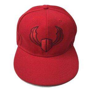 Lootcrate Marvel Gear Goods Snapback Baseball Cap Hat Mens OS Red 6 Panel
